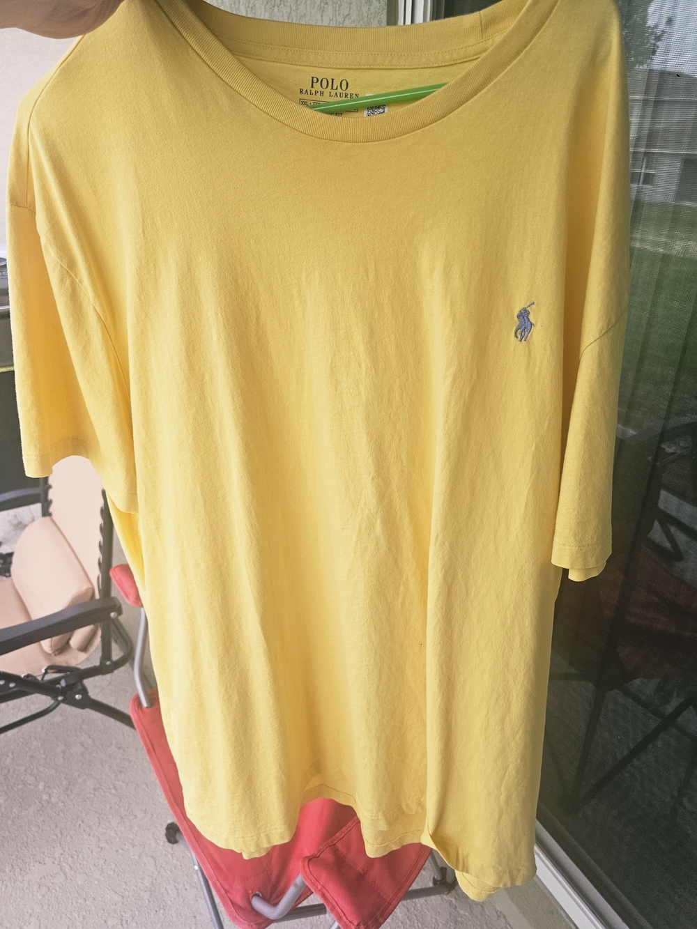 Size XXL - Yellow Ralph Lauren Polo Tshirt